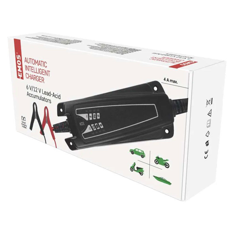 Nabíječka autobaterií EMOS N1014  6/12V 4A