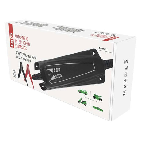 Nabíječka autobaterií EMOS N1014  6/12V 4A
