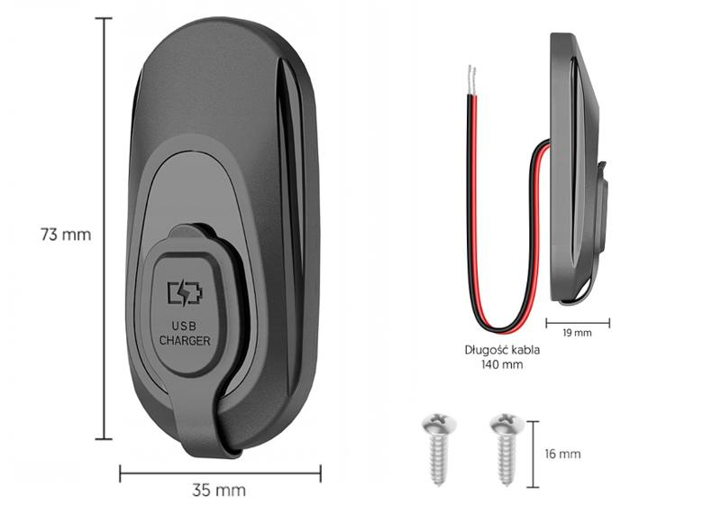 Nabíječka telefonu LTC LXG559 Elipse Dual