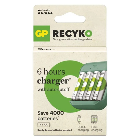 Nabíječka baterií GP ReCyko B423 4× AA GP ReCyko 2100mAh