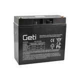 Baterie olověná 12V 18Ah GETI
