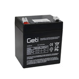 Baterie olověná 12V 5.0Ah GETI