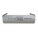 Baterie nabíjecí Li-Ion 18650 3,7V/2900mAh 3C MOTOMA s páskovými vývody
