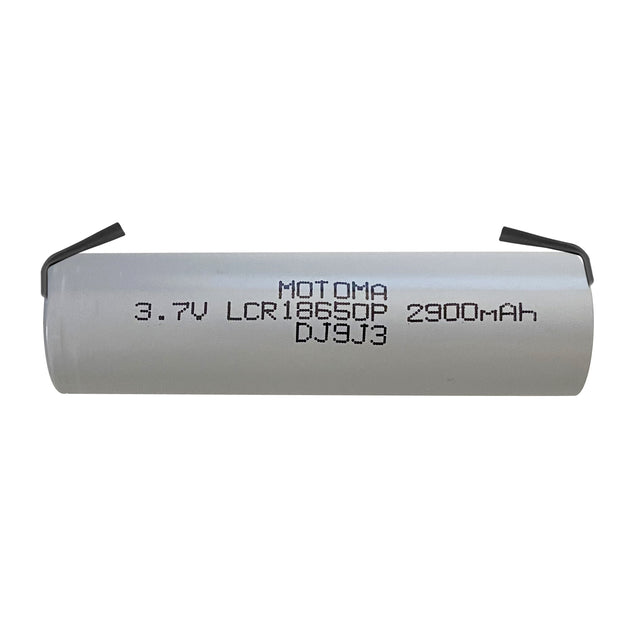Baterie nabíjecí Li-Ion 18650 3,7V/2900mAh 3C MOTOMA s páskovými vývody