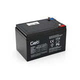 Baterie olověná 12V 12Ah GETI pro elektromotory