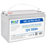 Baterie gelová 12V 110Ah V-PRO ULTRA SOLAR DEEP CYCLE