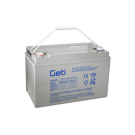 Baterie olověná 12V 100Ah GETI pro elektromotory