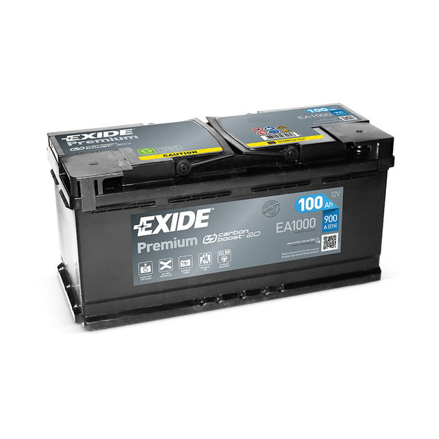 Autobaterie EXIDE Premium EA1000 100Ah 12V 900A