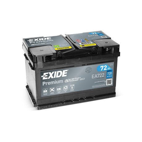 Autobaterie EXIDE Premium EA722 72Ah 12V 720A