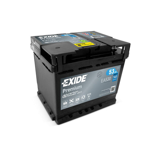 Autobaterie EXIDE Premium EA530 53Ah 12V 540A