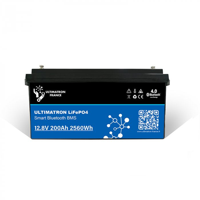 Baterie LiFePO4 12,8V 200Ah PRO Ultimatron Smart BMS