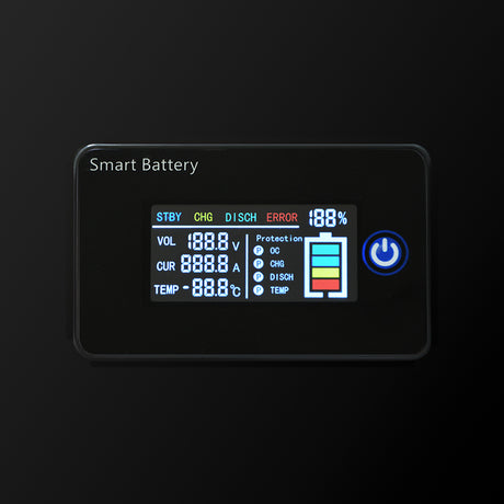 Baterie LiFePO4 12,8V 100Ah GETI GBL-12-100B Bluetooth+displej