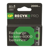 Baterie AA (R6) nabíjecí 1,2V/2000mAh GP Recyko Pro Professional 4ks