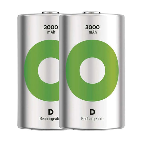 Baterie D (R20) nabíjecí 1,2V/3000mAh GP Recyko 2ks