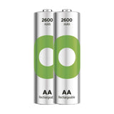 Baterie AA (R6) nabíjecí 1,2V/2600mAh GP Recyko 2ks