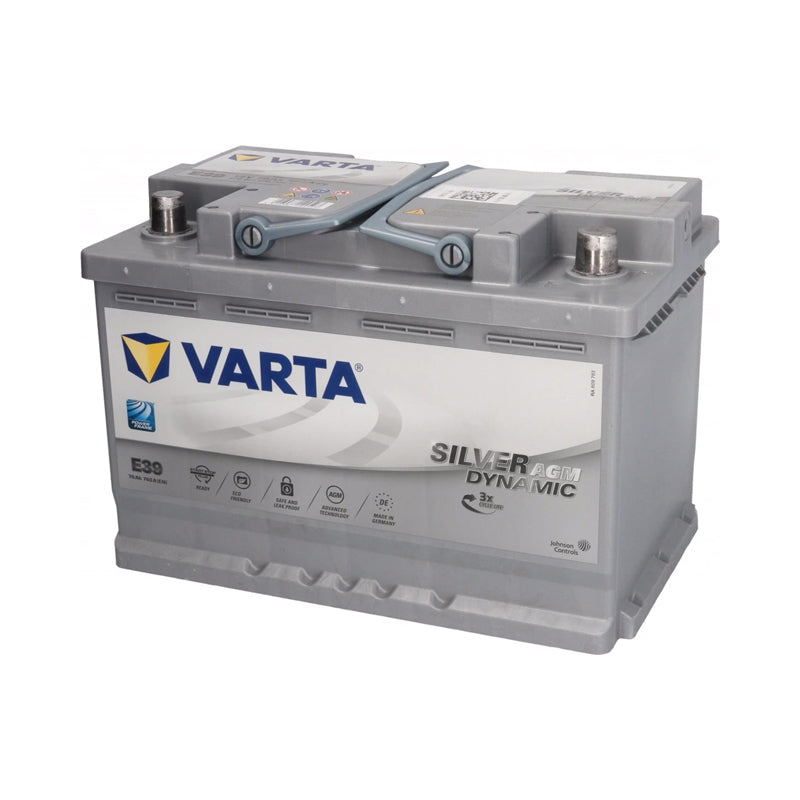 Autobaterie AGM VARTA START-STOP SILVER Dynamic 70Ah 12V A7 (E39)