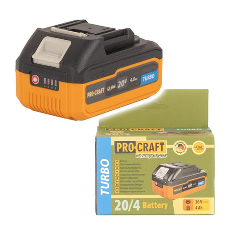Baterie PROCRAFT 20V 4000mAh Turbo