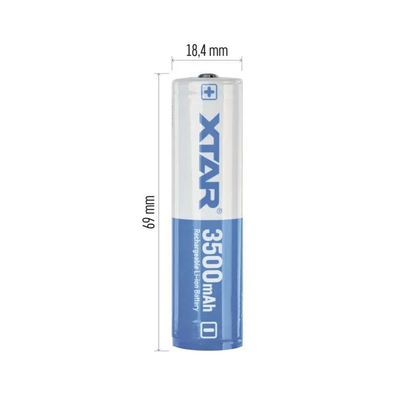 Baterie nabíjecí Li-Ion 18650 3,6V/3500mAh XTAR