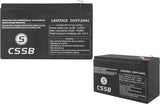 Baterie olověná 12V 7,2Ah CSSB LX1272CS