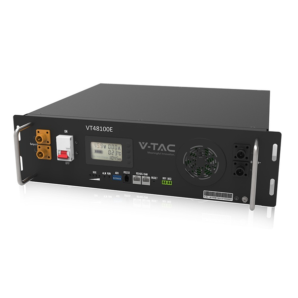 LiFePO4 bateriový modul V-TAC VT-48100E-P2 pro fotovoltaiku