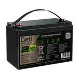 Baterie LiFePO4 12,8V 100Ah GETI GBL-12-100BV2 Bluetooth+displej