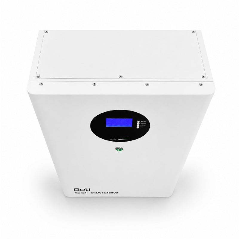 Baterie LiFePO4 51,2V 100Ah GETI GBLW-51-100V2 nástěnná