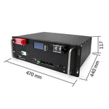 Bateriový modul do racku 48V 100A  GBLR-48-100 4,8 kWh  GETI