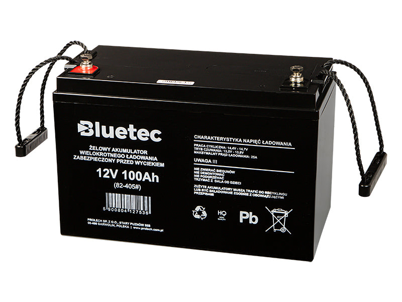 Baterie gelová 12V 100Ah BLUETEC 82-405