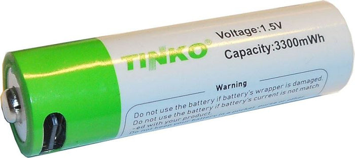 Baterie AA (R6) USB-C nabíjecí 1,5V/1600mAh TINKO