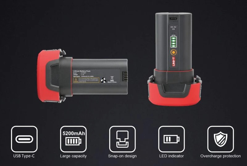 Baterie nabíjecí Li-Ion Battery Pack USB type-C UT-M17