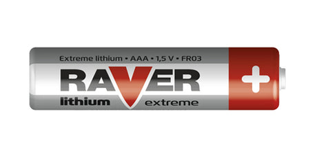 Baterie lithiová AAA R03 1,5V RAVER 2ks / blistr