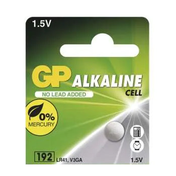 Baterie LR41 (192) GP alkalická