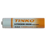 Baterie lithiová AAA R03 1,5V/1200mAh TINKO  2ks