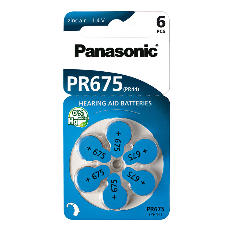 Baterie PANASONIC AZ675/V675/PR675 6ks / blistr