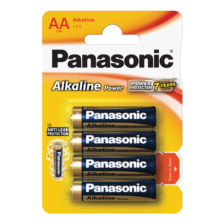 Baterie AA (R6) alkalická PANASONIC Alkaline Power 4ks / blistr