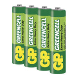 Baterie AAA (R03) Zn-Cl GP Greencell 4ks / blistr