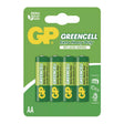 Baterie AA (R6) Zn-Cl GP Greencell 4ks / blistr