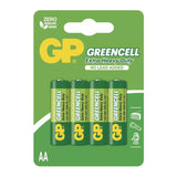 Baterie AA (R6) Zn-Cl GP Greencell 4ks / blistr
