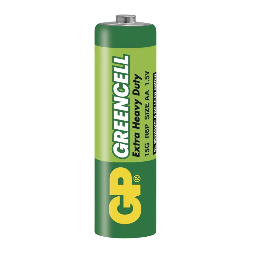 Baterie AA (R6) Zn-Cl GP Greencell 4ks / blistr