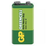 Baterie 6F22 (9V) Zn-Cl GP Greencell 1ks / blistr