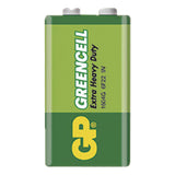 Baterie 6F22 (9V) Zn-Cl GP Greencell 1ks / blistr