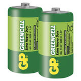 Baterie C (R14) Zn-Cl GP Greencell  2ks / blistr