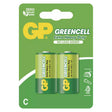 Baterie C (R14) Zn-Cl GP Greencell  2ks / blistr