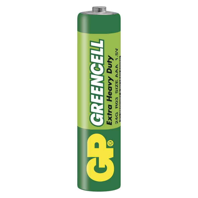 Baterie AAA (R03) Zn-Cl GP Greencell  12ks