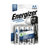 Baterie lithiová AA R6 1,5V ENERGIZER Ultimate 4ks / blistr –40°C