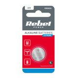 Baterie CR2025 REBEL Extreme 1ks / blistr BAT0195