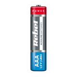 Baterie AAA (R03) alkalická REBEL Alkaline Power 2ks / blistr BAT0066B