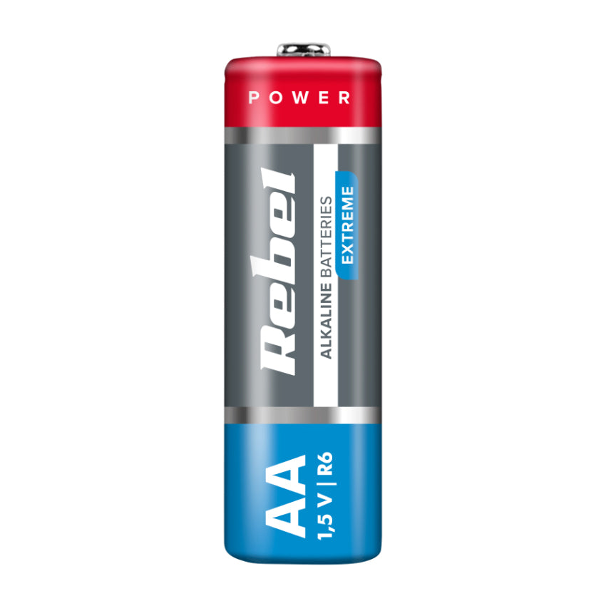 Baterie AA (R6) alkalická REBEL EXTREME Alkaline Power 2ks / blistr BAT0091B