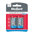 Baterie C (R14) alkalická REBEL EXTREME Alkaline Power 2ks / blistr BAT0093B