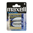 Baterie D (LR20) alkalická MAXELL 2ks / blistr